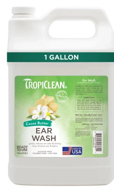 Nettoyant pour Oreille sans alcool. Tropiclean